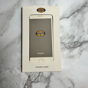 Fossil IPhone 6 Leather‎ Case NEW